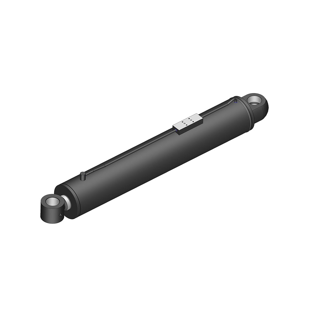 Mostná kontrola vozidla Hydraulický hlavný rameno Luffing valček