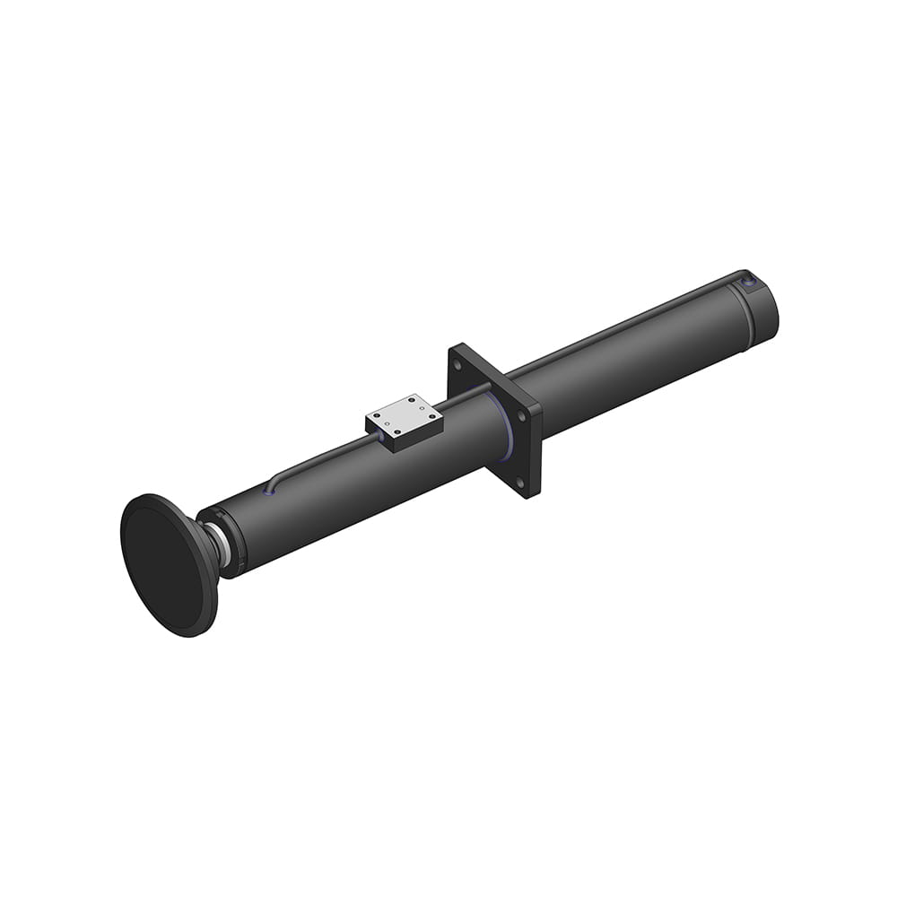 Hydraulický výložník s bočným zaťažením