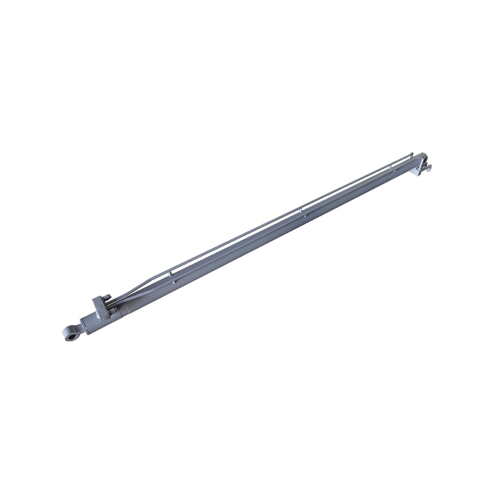 Hydraulický vodorovný valec namontovaný na nákladnom vozidle